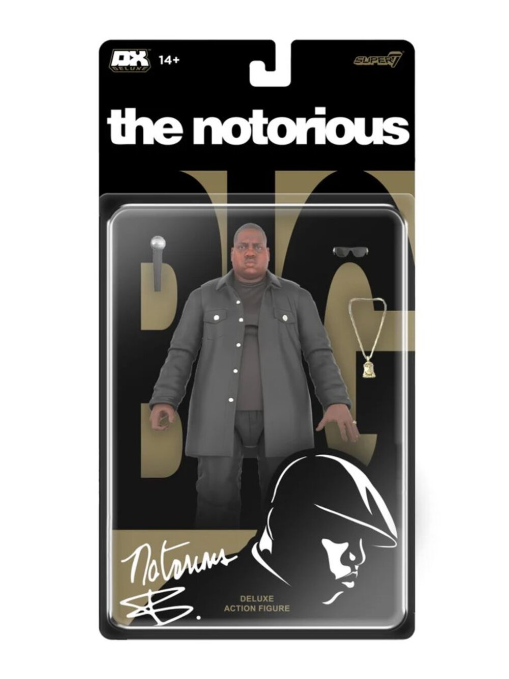 Super7 Notorious B.I.G. Deluxe Biggie Action Figure